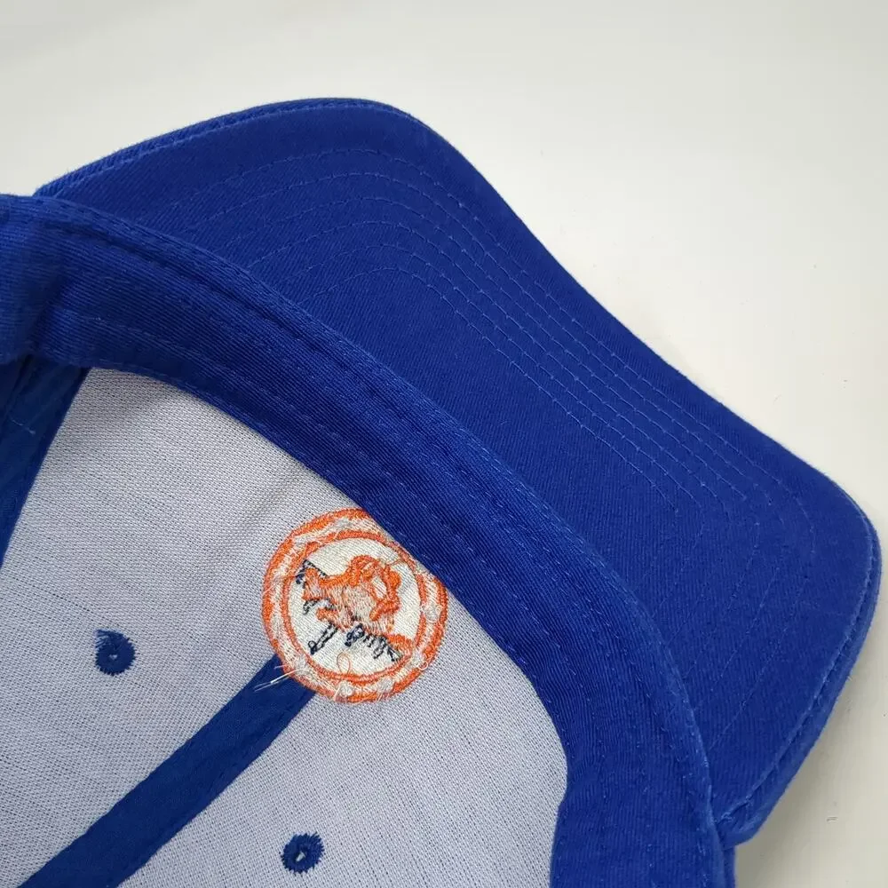 HeadStart Snapback Hat Blue One Size NYC City Skyline Horse Embroidered Patch